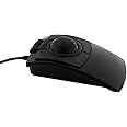 X-keys L-Trac Black Trackball Mouse with Laser Tracking Technology, Made in USA