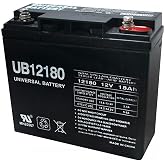 UB12180 12V 18AH SLA Internal Thread Battery for ES 2500 Booster Pack ES1217