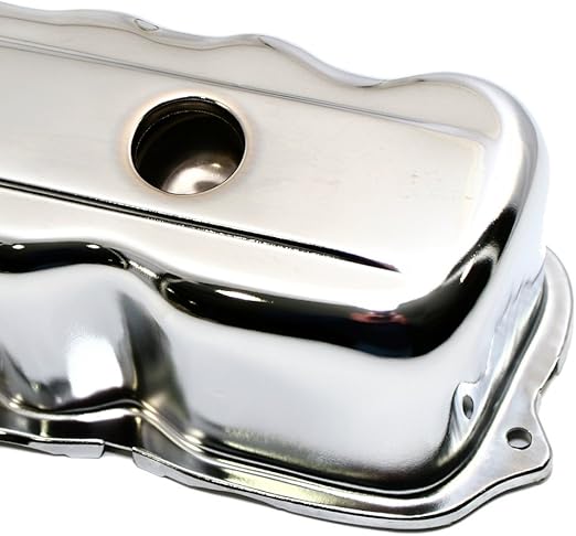 Assault Racing Products A9338 For Ford Straight 6 Cylinder Chrome Valve Cover 144 170 200 250 Valve Covers