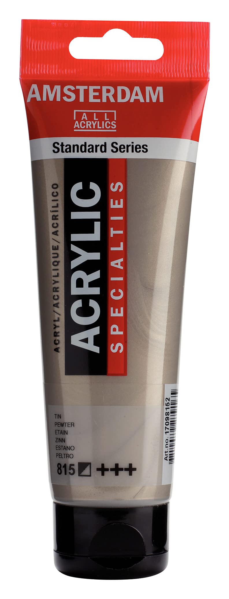 Amsterdam Standard Series Acrylic Tube 120 ml Pewter 815 (17098152)