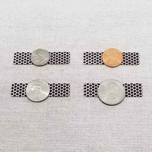 Rectangle Match Strikers 0.50" x 2.00" - Honeycomb Pattern