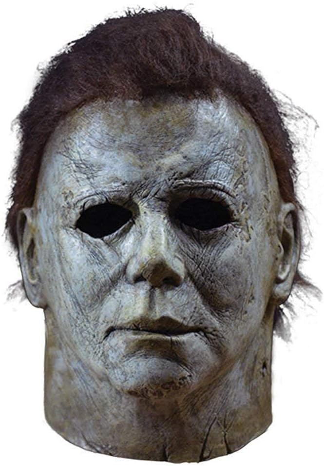 CALISTOUS 2019 Scary Horror Hot Movie Michael Myers Adult Latex Full Face Mask for Halloween