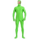 DreamHigh Men's Women's Polyester Spandex Full Body Costume Zentai Suit-Open Face