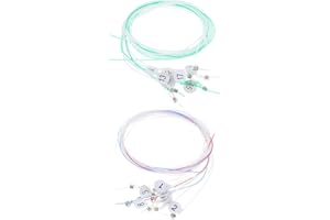 SEWCHICS Lyre Harp Nylon Strings Set 19 Sturdy Replacement Strings for Classical Lyre Players and Musicians