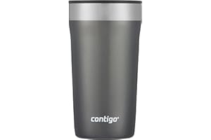 Contigo Streeterville Stainless Steel Travel Mug with Splash-Proof Lid, Vacuum-Insulated Tumbler for Coffee and Tea with Grip