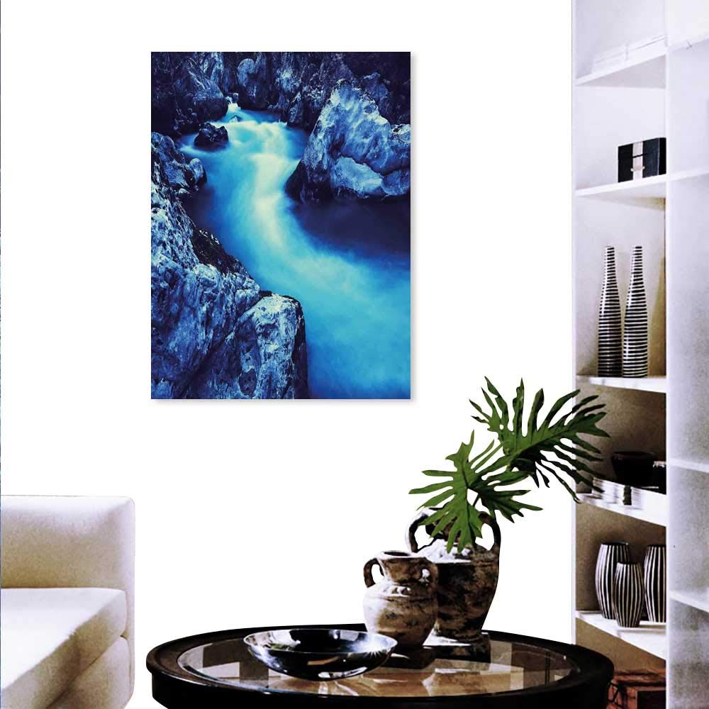 Amazon Com Waterfall Canvas Wall Art Bedroom Home