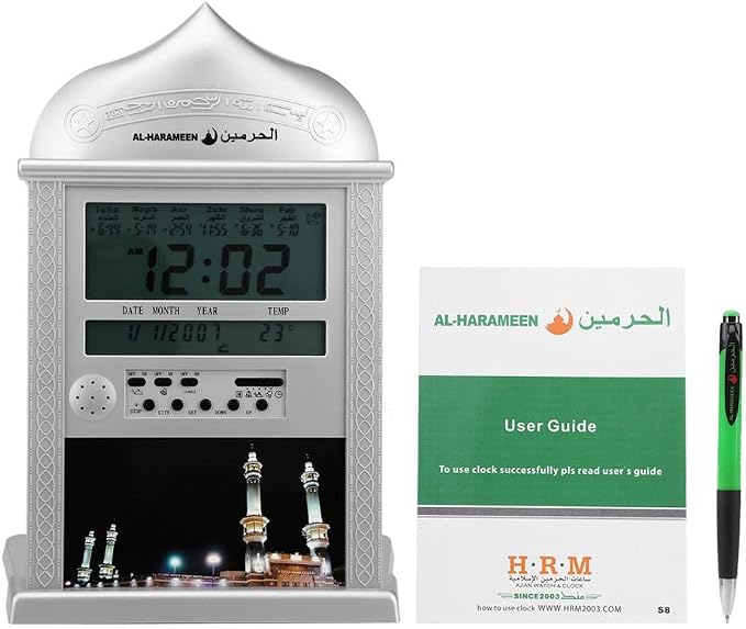 Réveil Numérique Mosquée Islamique Musulman Heures De Prière Azan Table Horloge De Bureau Calendrier Alarme Lcd Dis 86860549 Réveil Numérique Mosquée Islamique Musulman Heures De Prière Azan Table Horloge De Bureau Calendrier Alarme Lcd Dis 86860549