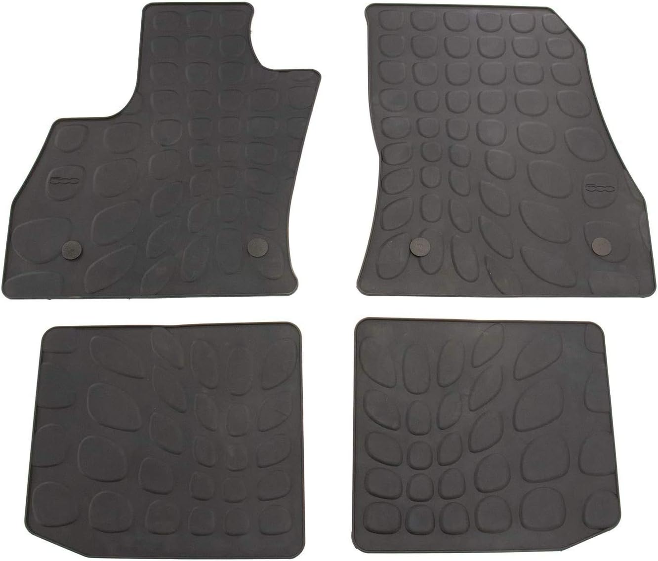 Tappetini Originali Fiat Panda 312 Dal 2016 - Set 4 Pezzi Velour Nero | Con Scritta Panda - Foto 2