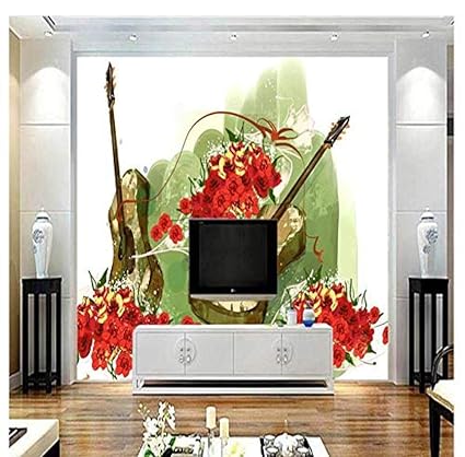 Murales 3d Fleurs Vintage Rose Florals Photo Fonds Décran