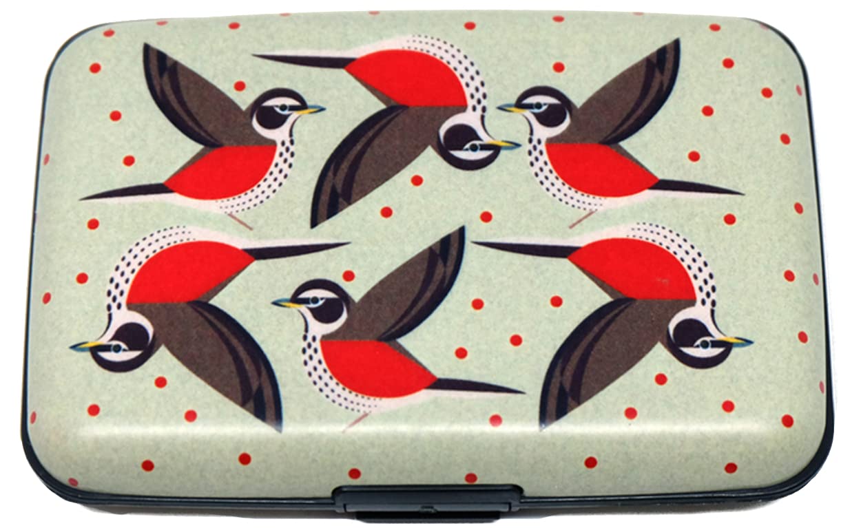 Redwing Aluminium RFID Blocking Card Wallet - Business Card Holder for Men and Women