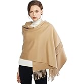 RIIQIICHY Pashmina Shawls and Wraps for Evening Dresses Scarfs for Women Fall Winter Travel Blanket Scarf Large Warm Scarves