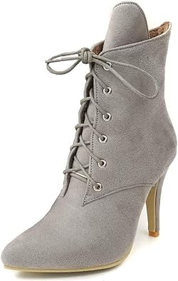 pencil heel ankle boots