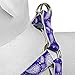 Blueberry Pet 5 Colors Soft & Comfy Step-in Paisley Flower Print Dog Harness, Chest Girth 19.5