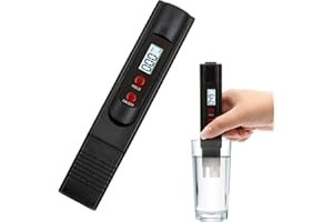 Water Hardness Tester Digital,Instant Reading Water Quality Tester Range 0-0ppm - Data Lock Function ± 2% Readout Accuracy Wa