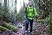 Cnoc Outdoors Vertex Compact and Ultralight Collapsible Carbon Hiking and Trekking Poles, Cork Handle, Pair