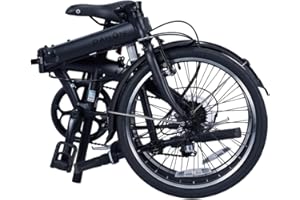 Dahon Route 20 inch Folding Bike for Adults, 7 Speed Drivertrain by Shimano, Aluminum Frame Foldable Bicycle with V Brake