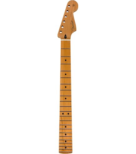 Amazon.com: Fender Stratocaster Guitar Neck, Satin Roasted, 22