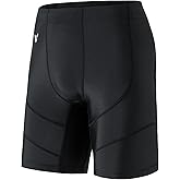 HUGE SPORTS Men's Rash Guard Swim Shorts Compression Swimming Jammer Cool Dry Active Swimsuit Workout Shorts Sports Tights