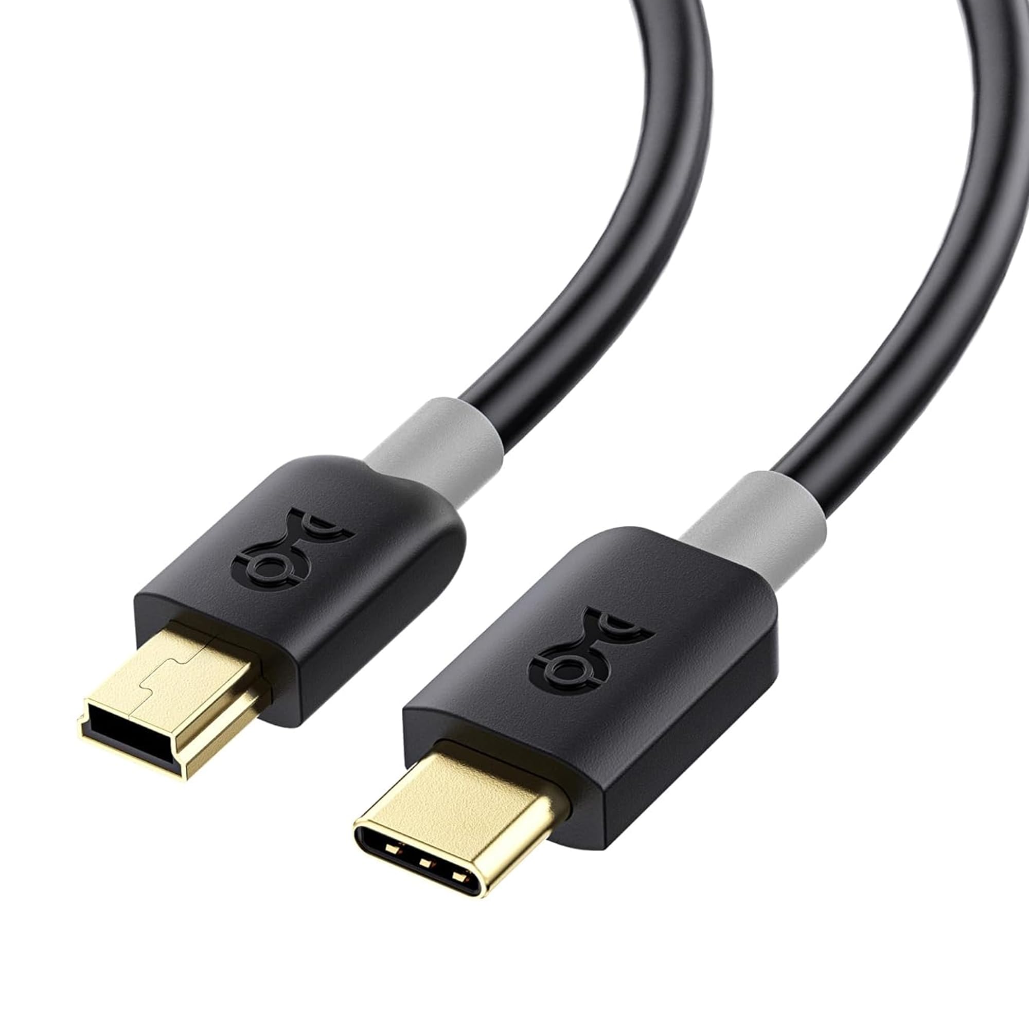 Cable Matters USB C to Mini USB Cable 1m, MiniUSB to USBC Cable for Game Controller, Camera, GPS, Dash Cam, Black