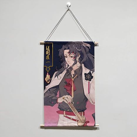 Amazon 鬼滅の刃 タペストリー かわいい おしゃれ 掛ける絵 ポスター 安い 掛け軸40 40cm 巻物 アニメ 萌えグッズ 壁掛けポスター 時透 無一郎 継国 縁壱 黒死牟 12 アニメ 萌えグッズ 通販