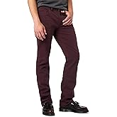 Buffalo David Bitton Mens Non-Denim Straight Leg Six French Terry Pants with Cotton Blend Stretch