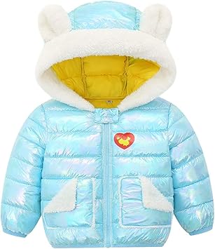 baby blue padded jacket