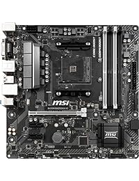 MSI Arsenal Gaming AMD Ryzen 1st and 2ND Gen AM4 M.2 USB 3 DDR4 DVI Micro-ATX Motherboard (B450M Bazooka V2)