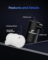 FLEXTAILGEAR MAX Pump 2020 Portable Air Pump 3600mAh Rechargeable view 4