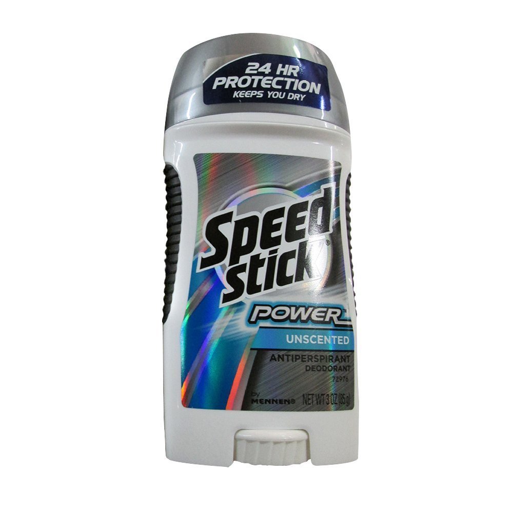 Speed Stick Unscented Antiperspirant Deodorant 3 oz (Pack
