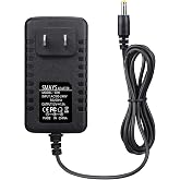 15W Power Cord for Alexa Echo Spot, Echo Dot (3rd / 4th / 5th Gen), Black | For Fire TV Cube, Show 5, Pop, Dot with Clock, Replacement Power Adapter Supply