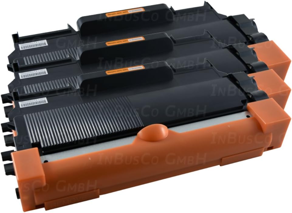 Pack of 3 Toner TN2220 for Brother HL 2250/HL 2250DN/HL 2250 DNR, 2250L, HL 2250 N