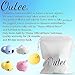 Outee Mochi Squishies Cat Toys, 5 Pcs Mochi Cat Mini Squishies Stress Cat Mochi Squeeze Toys Soft Squishies Stress Relief Animal Toys