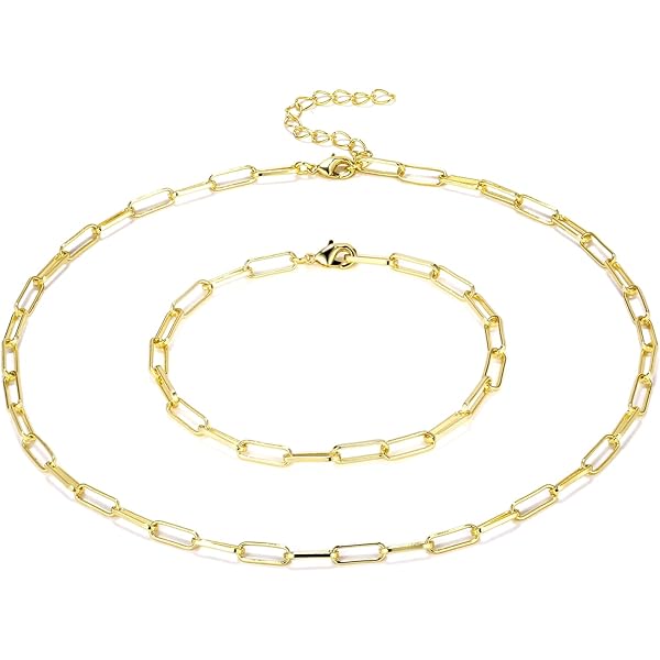 Chaîne de trombone en argent sterling .925. Color: blanc | Doucet