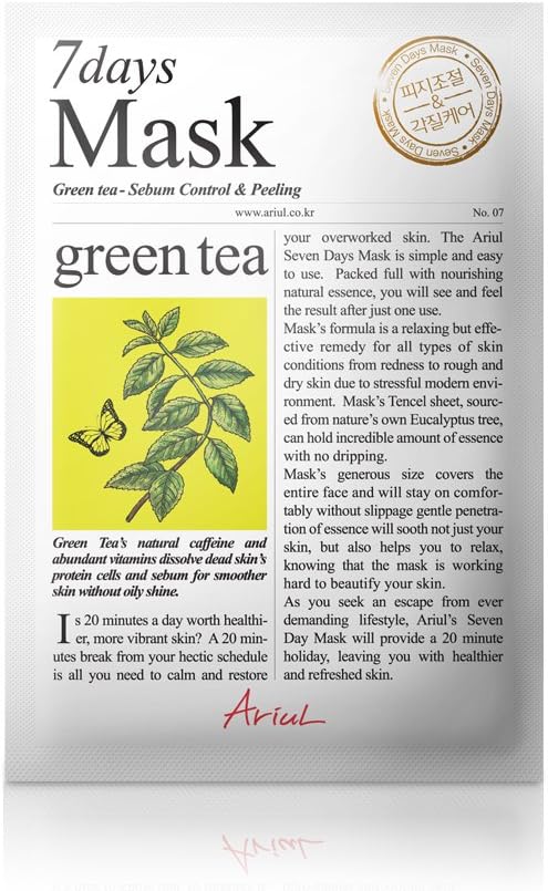Ariul 7 days Mask Green Tea (20g)