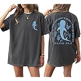 Christian Oversized Shirt for Women Faith Bible Verse Graphic Tee Top Vacation Summer Casual Boho Wildflowers T Shirt