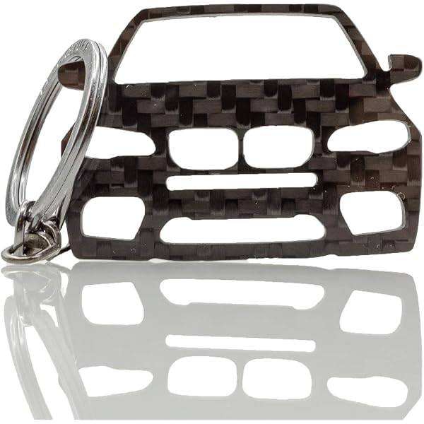 Real Carbon Fibre Keychain For Mazda RX7 FD FC SA, Barbados