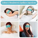ACWOO Cooling Eye Mask Reusable Hot Cold Therapy with Eye Cutouts view 7