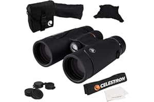 Celestron – TrailSeeker 8x42 Binoculars – Fully Multi-Coated Optics – Binoculars for Adults – Phase and Dielectric Coated BaK