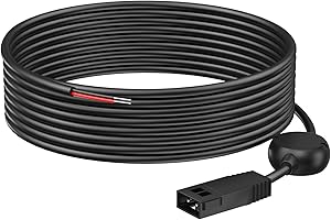 KWRNVO PC11 Power Cord for Humminbird 9.8FT/3M Standard 720057-1 Compatible with Humminbird All Helix, PiranhaMAX and Earlier Models Including 300, 500, 600, 700, 800, 900, 1100 Series Fish Finder
