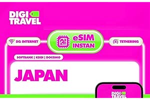 Esim Japan | 4G LTE/5G+ Connectivity | 3-30 Days | Up to 20GB | Unlimited Daily Data (1GB/Day for 5 Days)