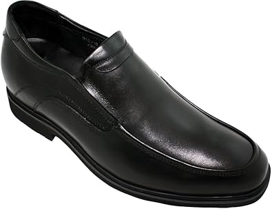all black leather slip ons