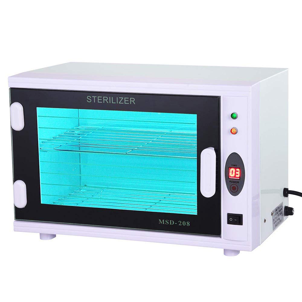 AW 8L Cabinet Heat Towel Warmer with Timer Manicure Nail Tool Facial Skin Beauty Salon Barbershop Equipment: Beauty