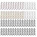 60Pcs Spiral Hair Pin Messen Bobby Hair Pins Spin Pins Non-Scratch Round Tips Twist Screw Hair Pin (Black/Silver/Gold/Rose Gold)