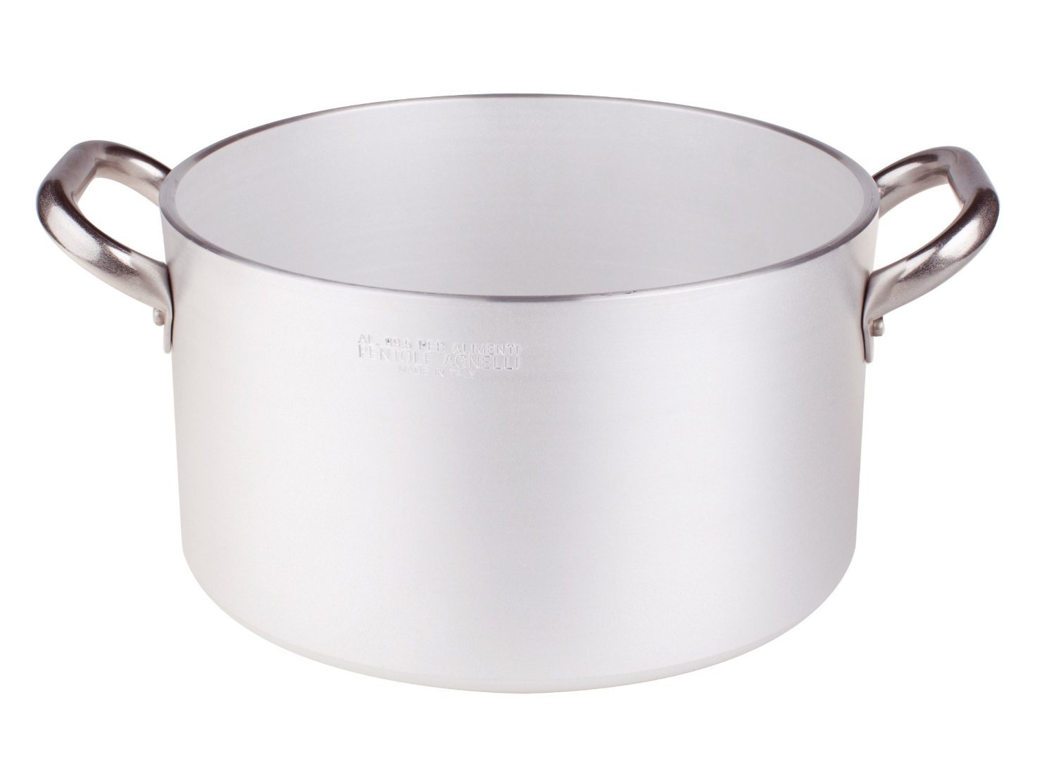 Pentole Agnelli ALMR110440 High Radiant Cylindrical Casserole, Professional Aluminum 5 mm, 40 cm