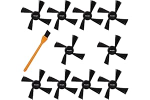 Hongfa Black Side Brushes Replacement for Neato 945-0130 Botvac (10)