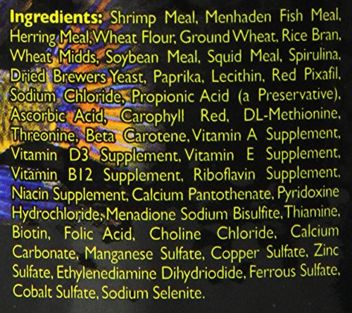 Xtreme Aquatic Foods 2134-B Cichlid Peewee Fish Food