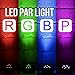 Par Lights Battery Powered LaluceNatz 24 RGBW LED Rechargeable Stage Lights Sound Activated 8-Channel Wireless Remote&DMX DJ Up Lights for Events Dance Wedding Club Party Church Stage Lighting
