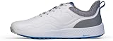 Callaway GTX Waterproof Spikeless Golf Shoes White Blue UK 9 view 3