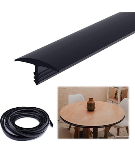 T-Moulding Nero 12 Mm Per Cabinet Arcade – Bordatura Per Mobili Da Gioco, Generica