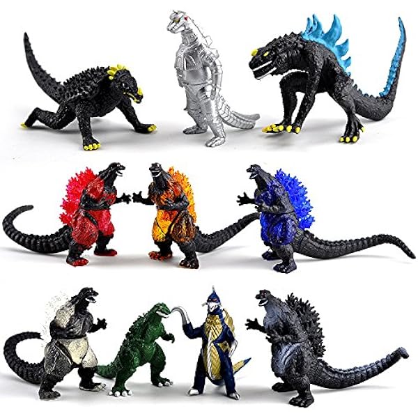 godzilla toys mini figures